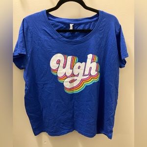 EUC! "Ugh” shirt size